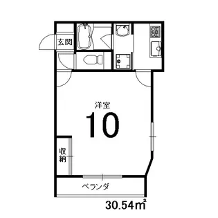 ジニア【4階】の間取り
