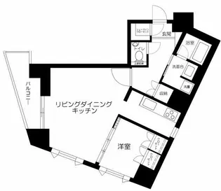 DeLCCS白山【5階】の間取り