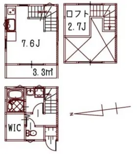 リノリノアパートメント吉島の間取り