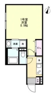 【アーデルハイド】【2階】の間取り