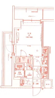 グランリーヴェル横濱和田町ELMO【7階】の間取り