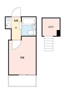ヒルサイドフラット馬込【1階】の間取り