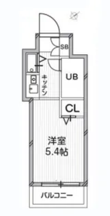 ファサード西荻【4階】の間取り