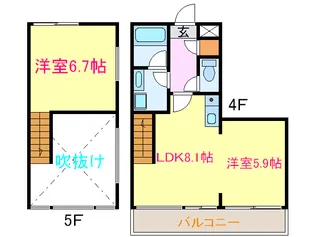 DoMA Shinjyukuの間取り