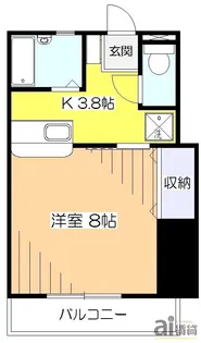 東京都東村山市栄町1【アパート】の間取り