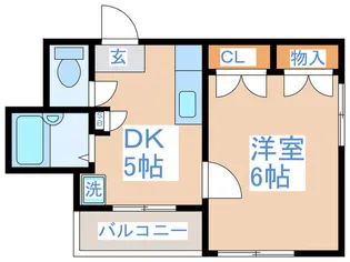 ロックハイムIII【2階】の間取り