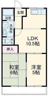 エスポワール柳森【4階】の間取り