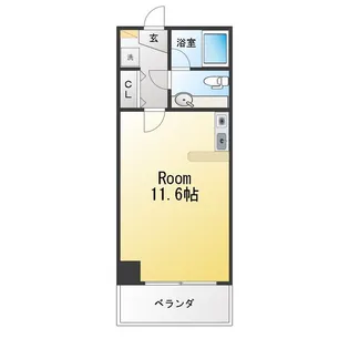 チハヤアネックスビル【2階】の間取り