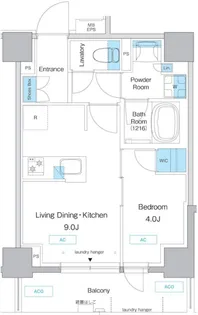 プレディアコート板橋【8階】の間取り