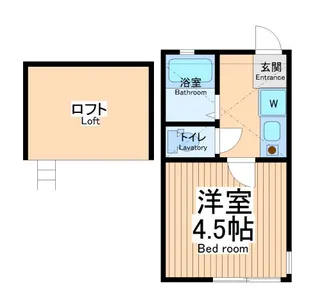 ヒルズ浜町【2階】の間取り