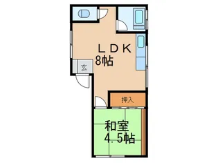 ライト荘【3階】の間取り