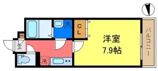 クレヴィスタ立石II【2階】の間取り