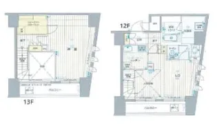 フォレシティ六本木の間取り