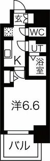 メイクス名駅南II【4階】の間取り