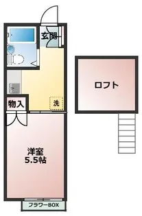 アリスコーポ座間【1階】の間取り