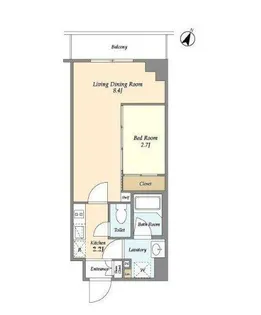 プラート宮坂【2階】の間取り