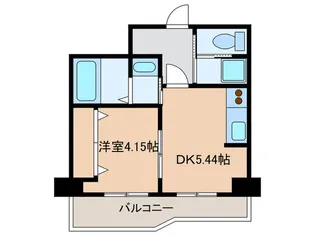 日商岩井日本橋浜町マンション【2階】の間取り