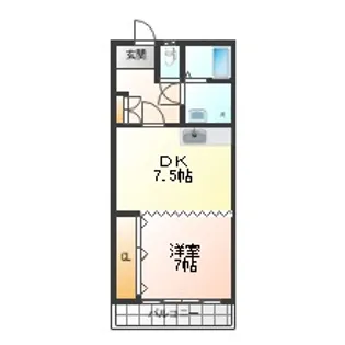 シャルム千歳【3階】の間取り