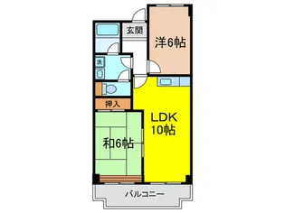 智関第3マンションの間取り