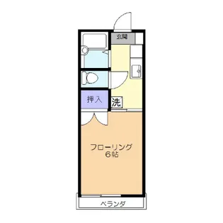ドミールONO【2階】の間取り