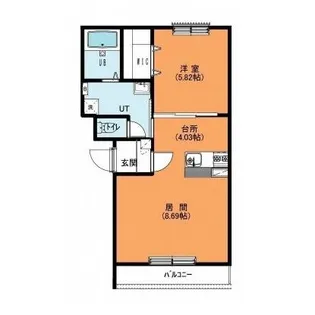 コルツ【3階】の間取り