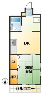 メゾンドセイゲツ【3階】の間取り