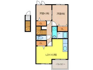 プラネッツ青葉Iの間取り