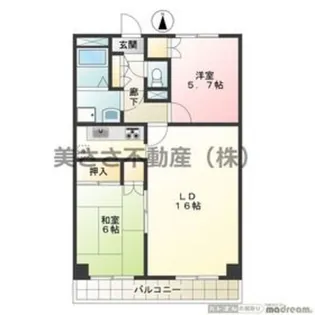 ジョイ・パレス【4階】の間取り