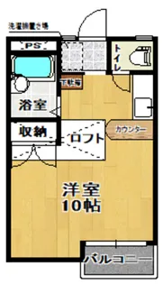 ベルメゾンM【1階】の間取り