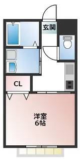 ハピネスIII【2階】の間取り