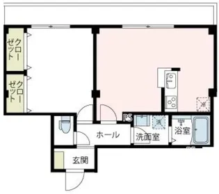 ブラウニー【3階】の間取り