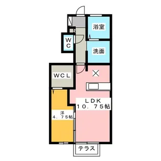 Ciel【1階】の間取り