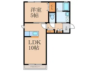 コンフォ-ル【2階】の間取り