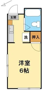 旭コーポ【2階】の間取り