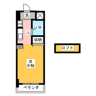 ノーサレンダー【5階】の間取り