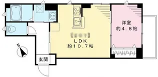 ラシーネ荻窪【2階】の間取り