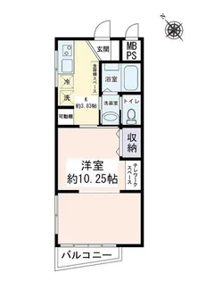 メゾンK【3階】の間取り