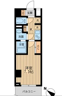 ユニフォート目黒中町【1階】の間取り