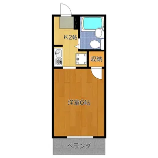 フローラ・スクエア【2階】の間取り