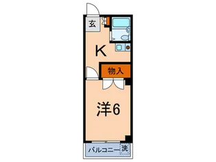 内田マンション【2階】の間取り