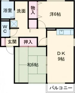 リバーコート【2階】の間取り
