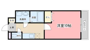 Spring早稲ノ内I【2階】の間取り