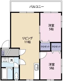 フレグランス諏訪【2階】の間取り