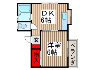 エクセル水上公園.【1階】の間取り