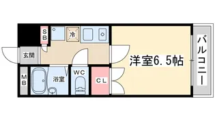 フェアリーハイム松原【3階】の間取り