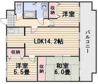 スカール青江1【3階】の間取り