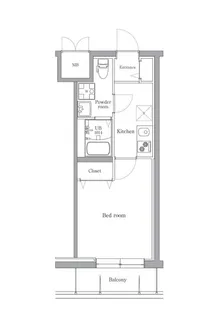 エルプレイス文京大塚【3階】の間取り