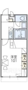 レオパレス大和【1階】の間取り