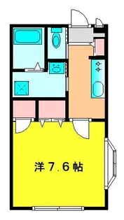 エストAK II【1階】の間取り