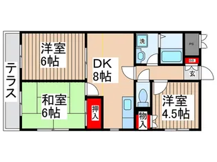 マチマンション【1階】の間取り